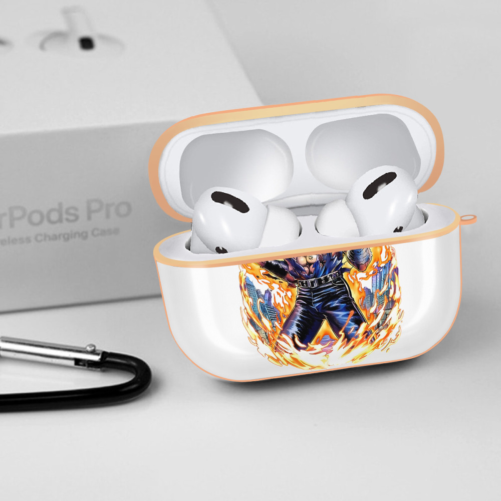 北斗の拳 Fist of the North Star 【AirPods Pro用】ハードシェル保護ケース｜耐衝撃・防指紋・カラビナ付き商品仕様