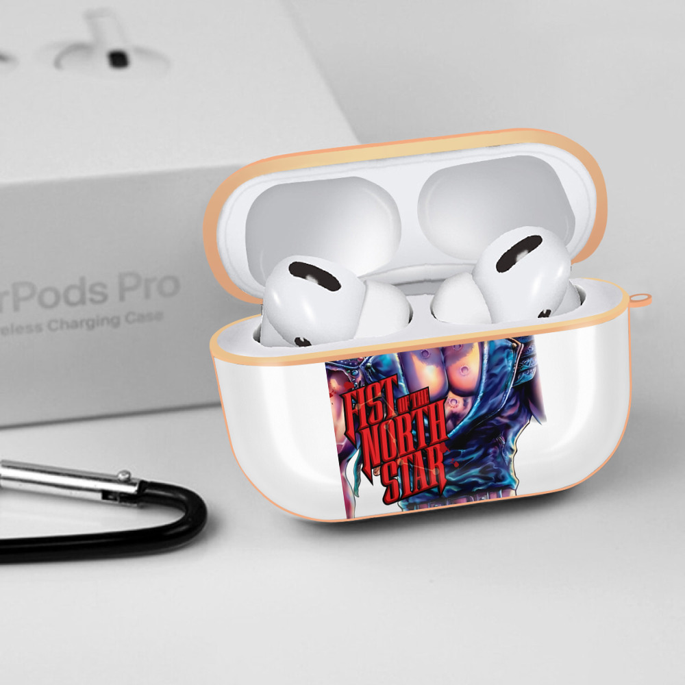 北斗の拳 Fist of the North Star 【AirPods Pro用】ハードシェル保護ケース｜耐衝撃・防指紋・カラビナ付き商品仕様
