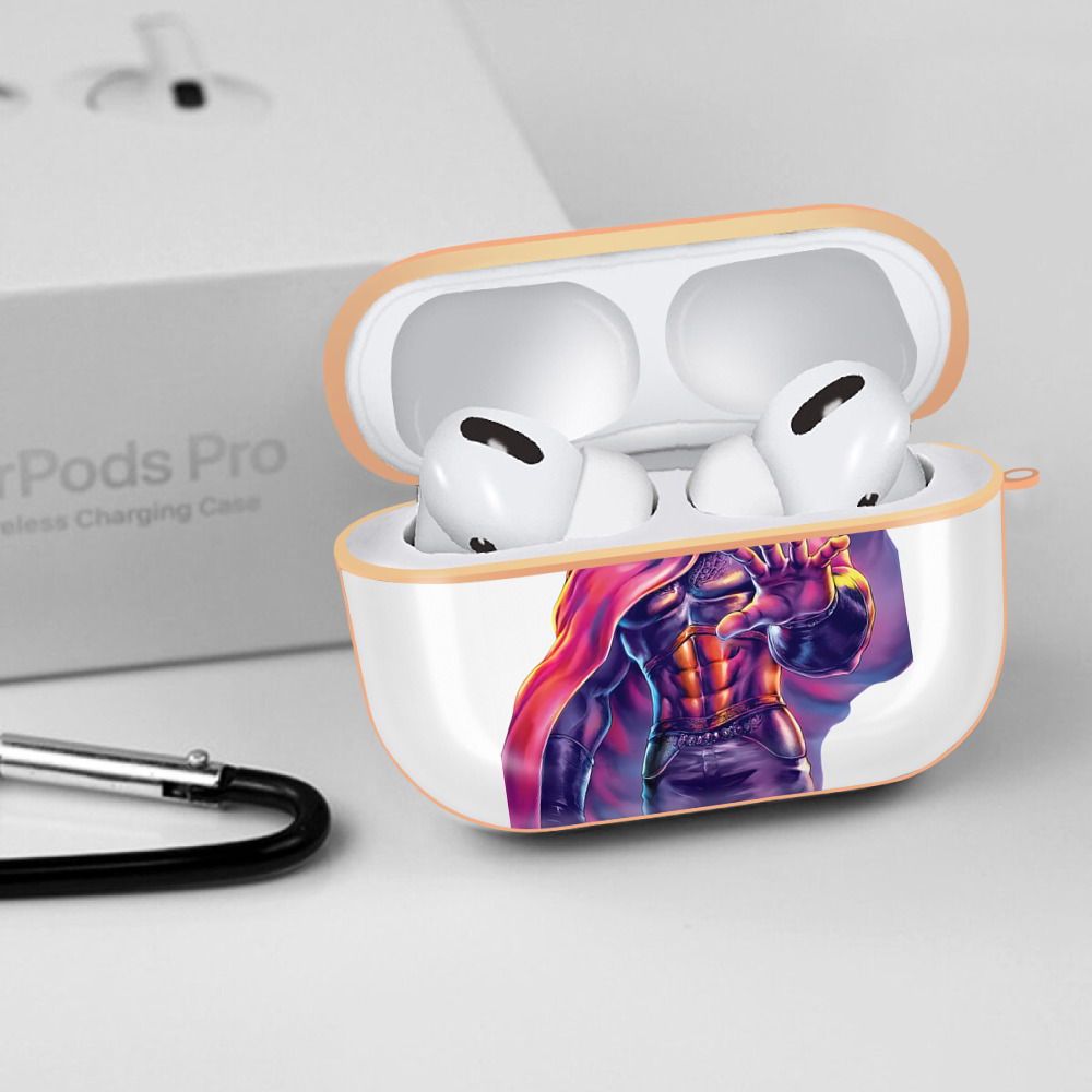 北斗の拳 Fist of the North Star 【AirPods Pro用】ハードシェル保護ケース｜耐衝撃・防指紋・カラビナ付き商品仕様