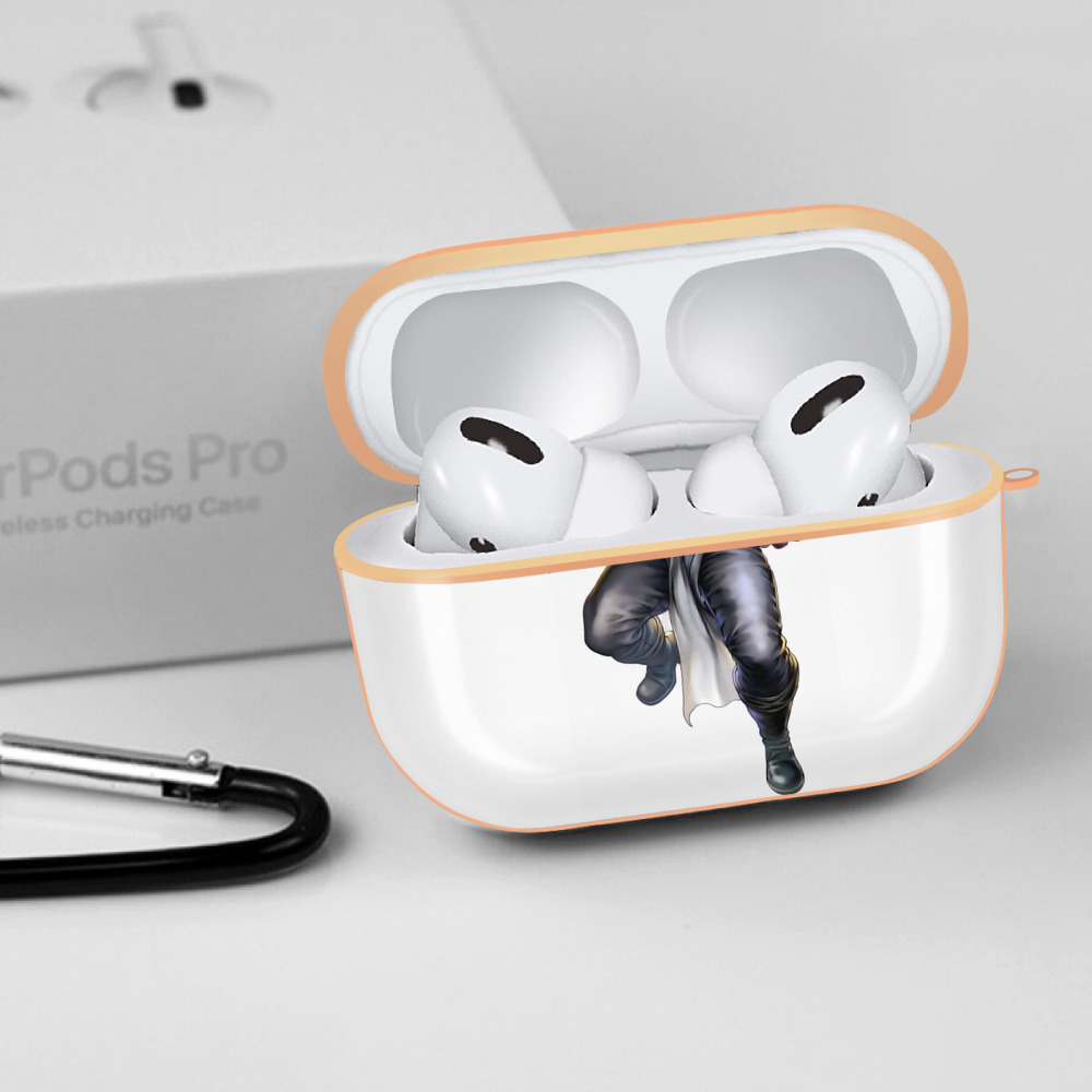 北斗の拳 Fist of the North Star 【AirPods Pro用】ハードシェル保護ケース｜耐衝撃・防指紋・カラビナ付き商品仕様