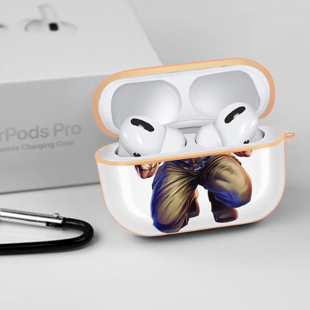 北斗の拳 Fist of the North Star 【AirPods Pro用】ハードシェル保護ケース｜耐衝撃・防指紋・カラビナ付き商品仕様
