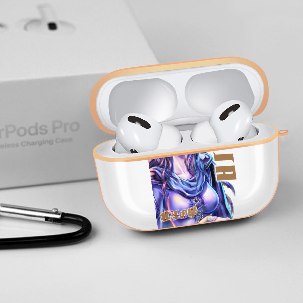 北斗の拳 Fist of the North Star 【AirPods Pro用】ハードシェル保護ケース｜耐衝撃・防指紋・カラビナ付き商品仕様