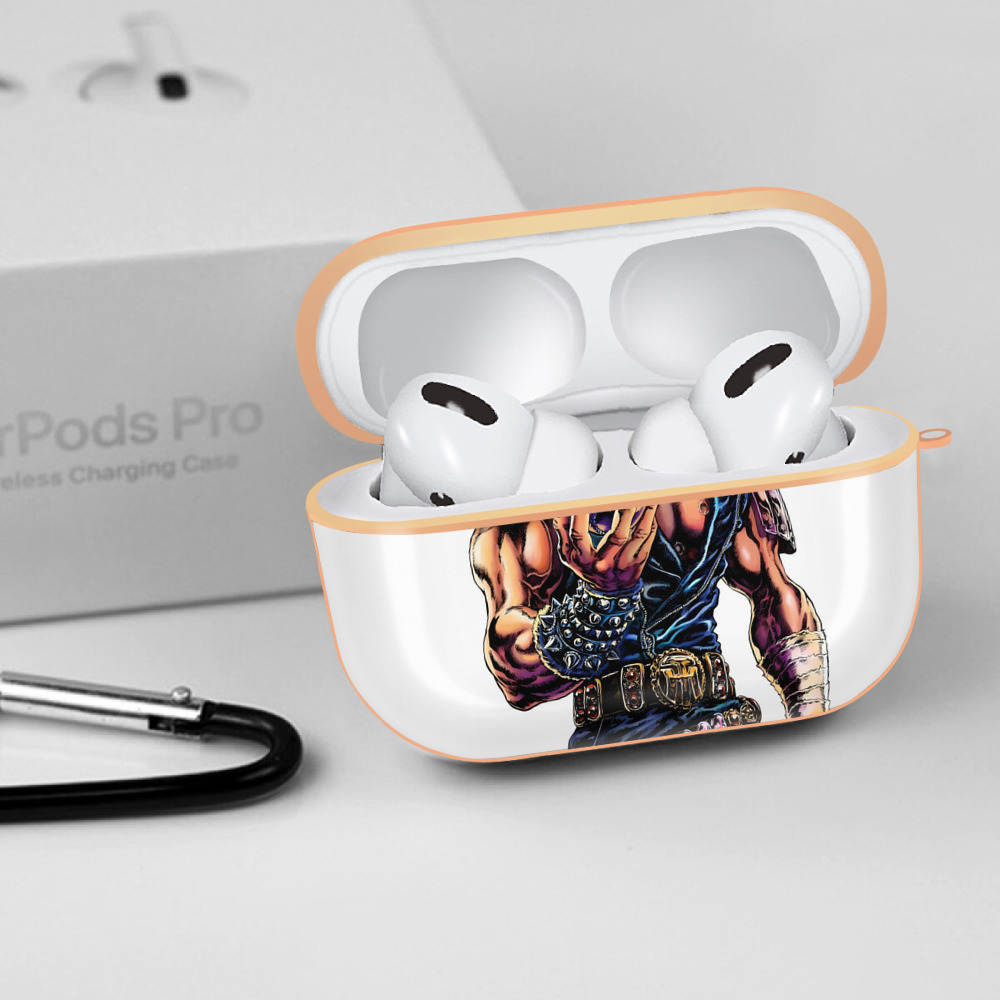 北斗の拳 Fist of the North Star 【AirPods Pro用】ハードシェル保護ケース｜耐衝撃・防指紋・カラビナ付き商品仕様