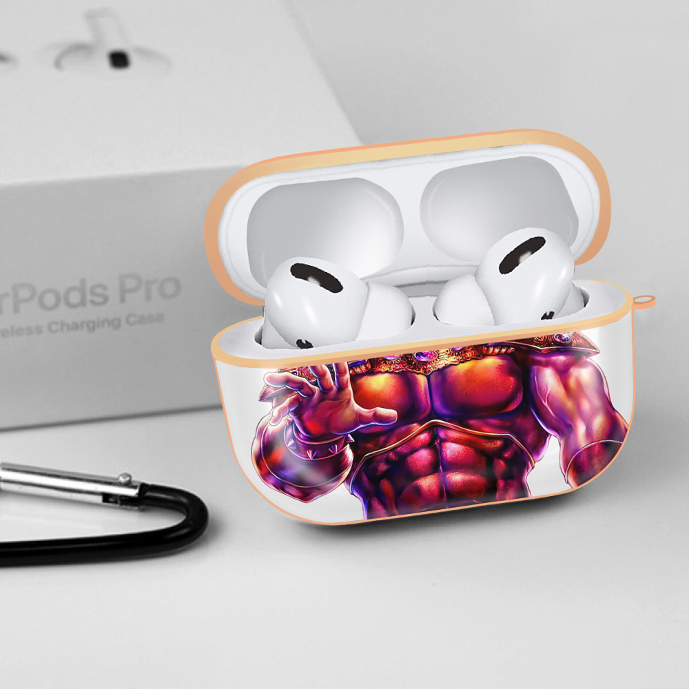 北斗の拳 Fist of the North Star 【AirPods Pro用】ハードシェル保護ケース｜耐衝撃・防指紋・カラビナ付き商品仕様