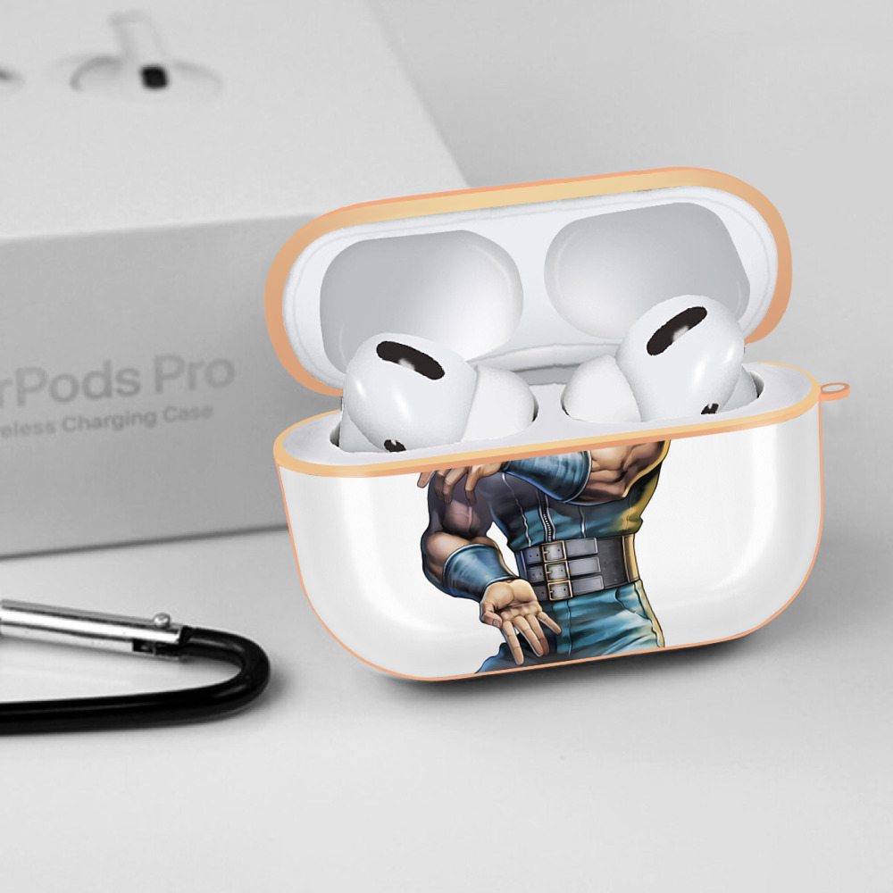 北斗の拳 Fist of the North Star 【AirPods Pro用】ハードシェル保護ケース｜耐衝撃・防指紋・カラビナ付き商品仕様